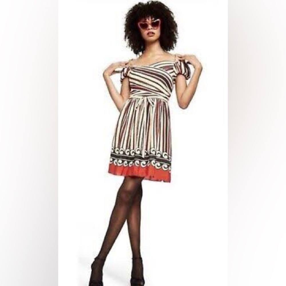 Anna Sui for Target Wrap Silk Dress M